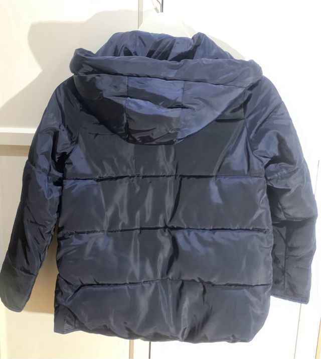 ANORAK ABRIGO CAPUCHA AZUL T-9