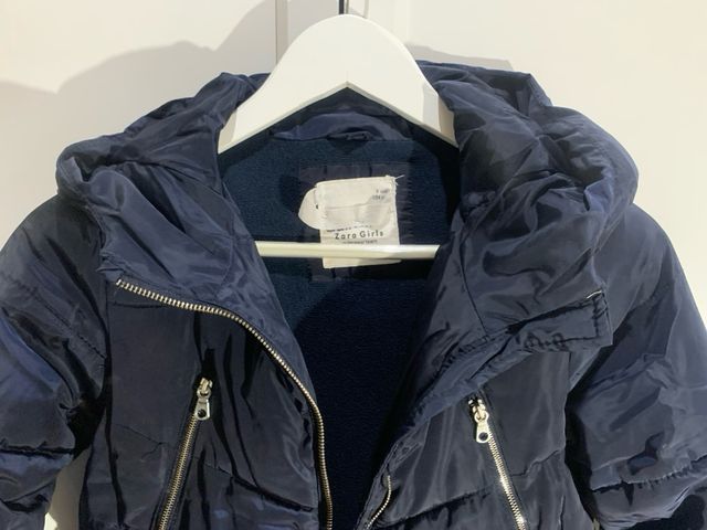 ANORAK ABRIGO CAPUCHA AZUL T-9