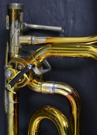 Trombón King 4B en buen estado.