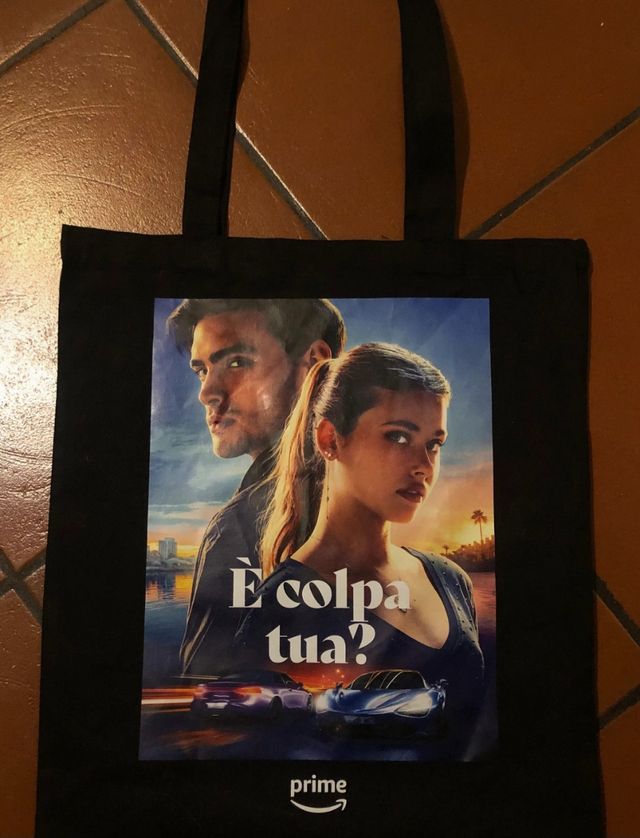 Tote bag "È colpa tua?" - culpa mia 