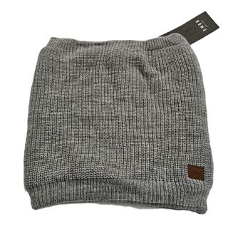 Bufanda Polar de Cuello Mujer Hombre Invierno Gris