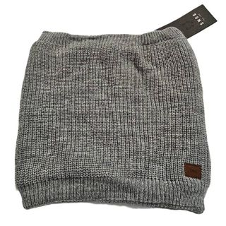 Bufanda Polar de Cuello Mujer Hombre Invierno Gris