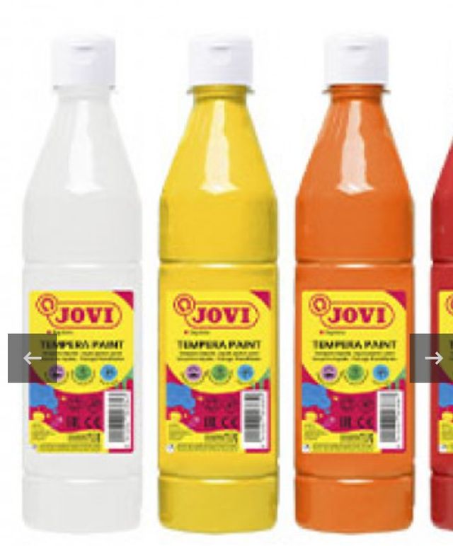 13 litros de pintura.botes acuarela 5