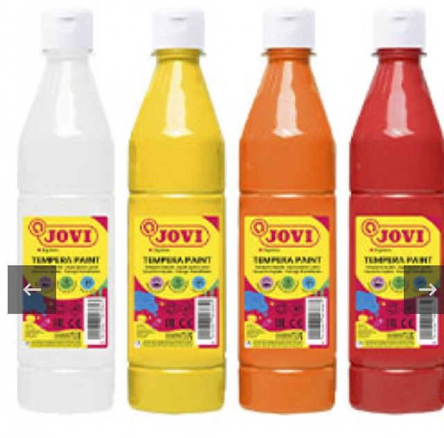 13 litros de pintura.botes acuarela 5