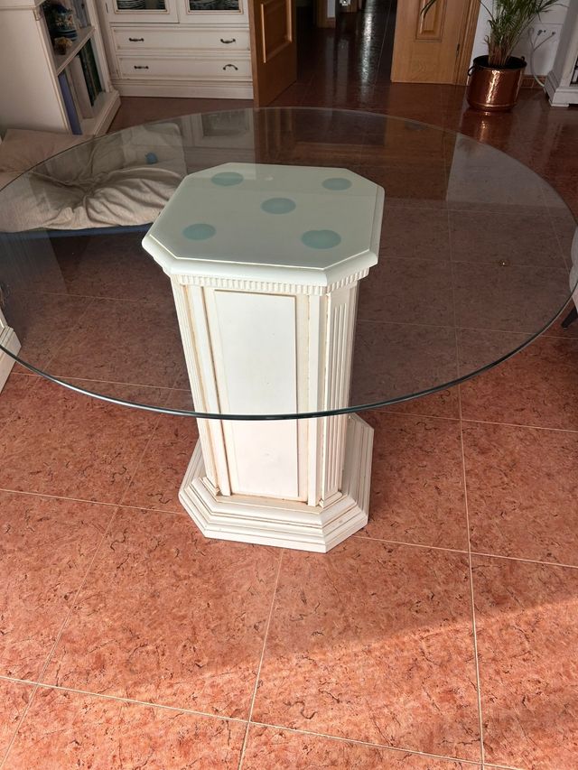 Mesa circular comedor 