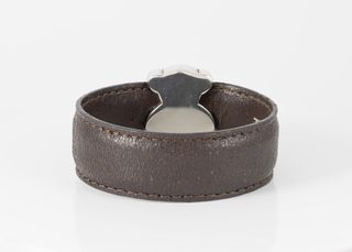 Pulsera Tous en Plata 925 y cuero Sweet Dolls