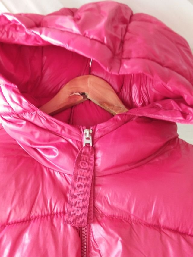 Abrigo o chaqueta mujer acolchada puffer Bershka L