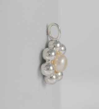 Colgante Flor Tous en plata 925 y perla cultivada