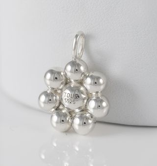 Colgante Flor Tous en plata 925 y perla cultivada