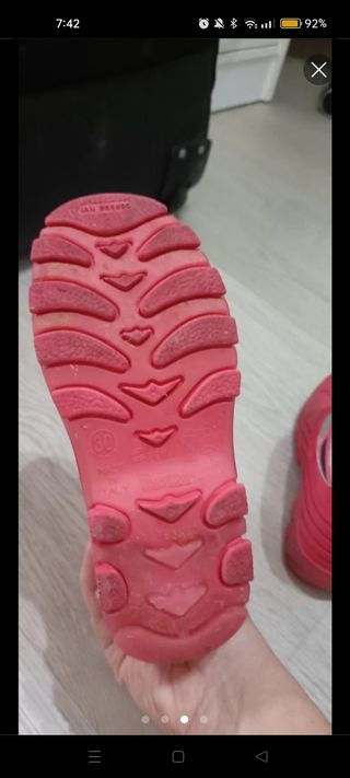 Botas de nieve niña