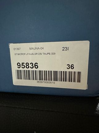 Botas chelsea marrones talla 36