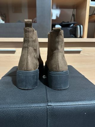 Botas chelsea marrones talla 36
