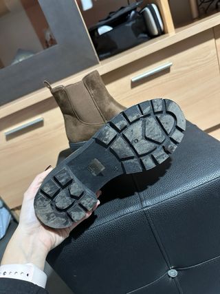 Botas chelsea marrones talla 36