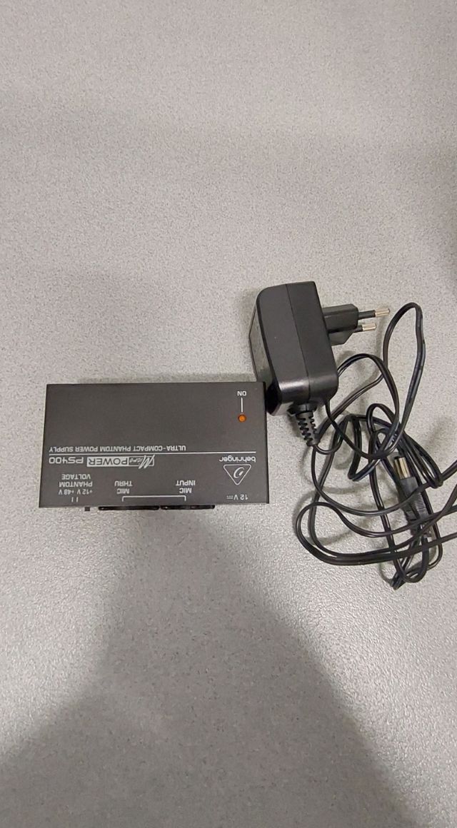 Alimentación Phantom micro condensador