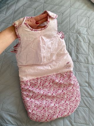 Saco para dormir bebé niña 0-6 meses