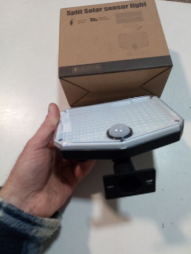 Luce Solare da Esterno con Sensore movimento