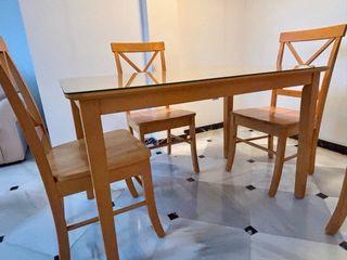 Comedor Importación UK Madera Roble Maciza 