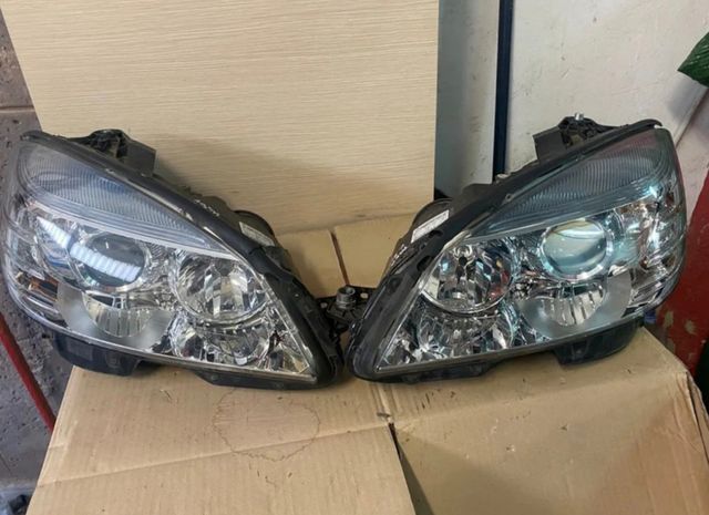 Faros originales mercedes clase c 