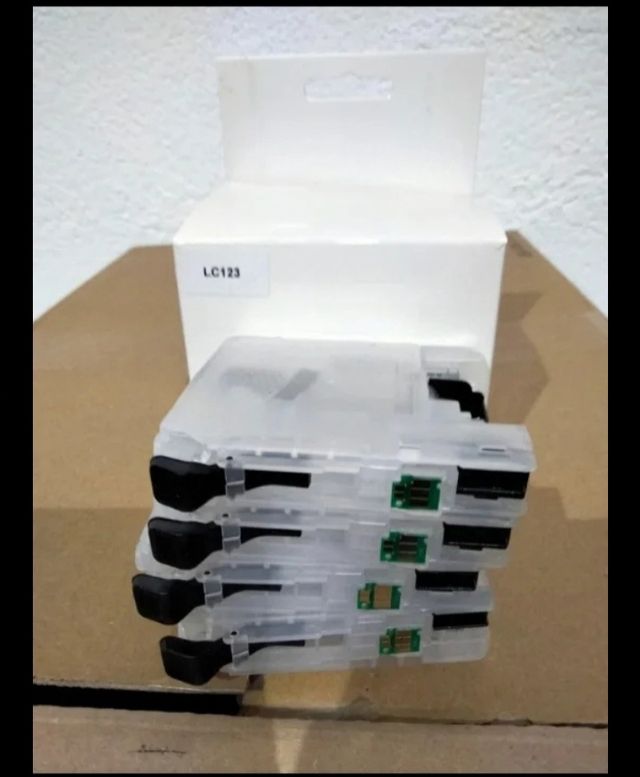 Cartuchos recargables brother lc 121 123