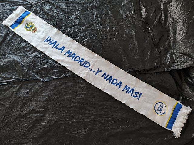 Bufanda fútbol Real Madrid 2018/19