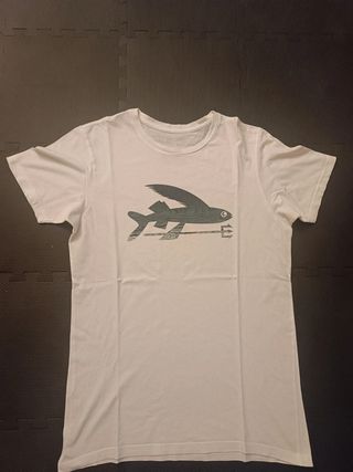 T-shirt bianca Patagonia uomo tgl M