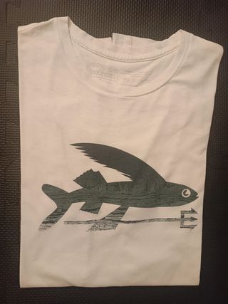 T-shirt bianca Patagonia uomo tgl M