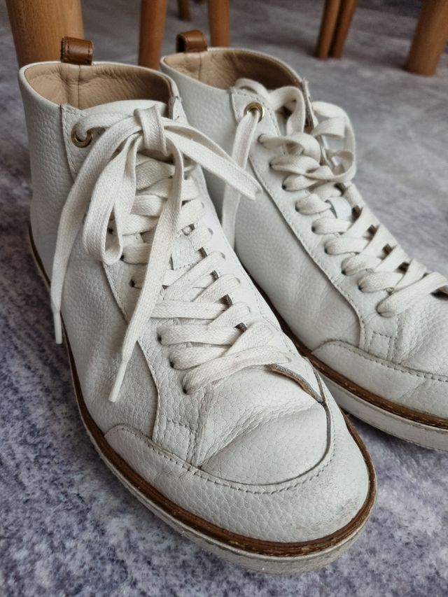 Zapatilla piel Massimo Dutti