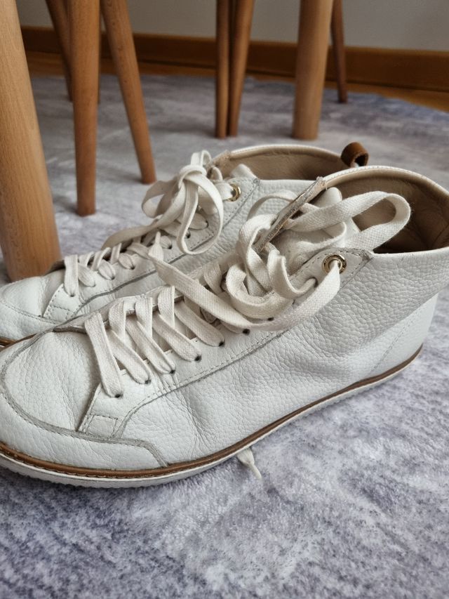 Zapatilla piel Massimo Dutti