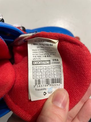 Patines Linea Oxelo Play 3 niño 28-30