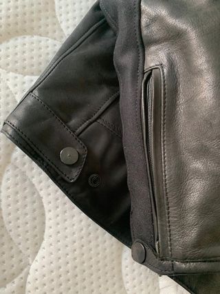 Giacca da moto in pelle nera Dainese tgl 56 uomo