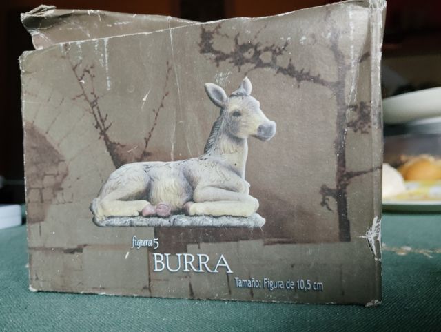 Burra, belén navidad años 90