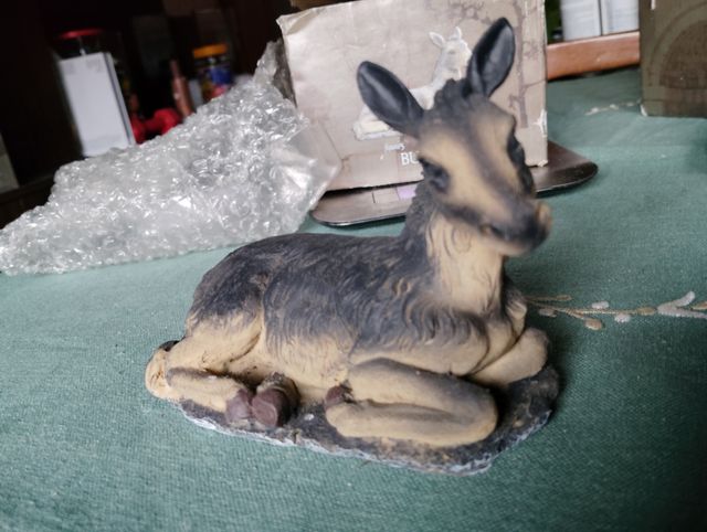 Burra, belén navidad años 90