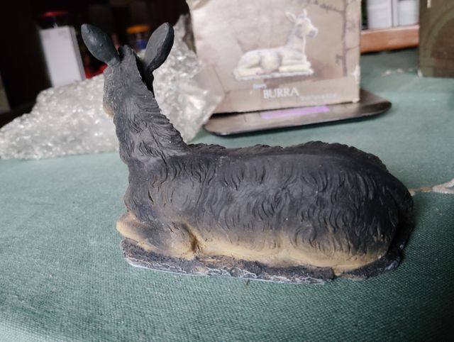 Burra, belén navidad años 90