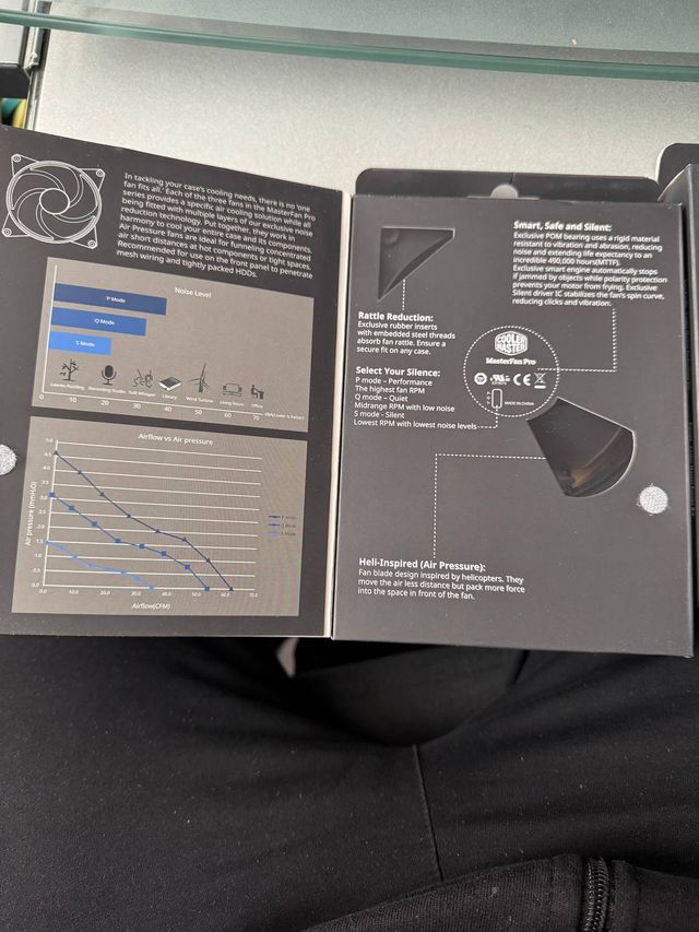 MasterFan Pro 120 Air Pressure