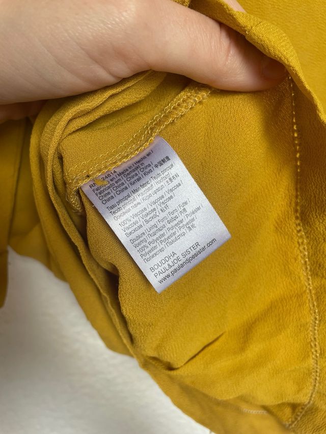 Blusa mostaza Paul&Joe sister