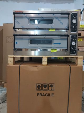HORNO PARA PIZZAS DE  2+2 DE 35 CM