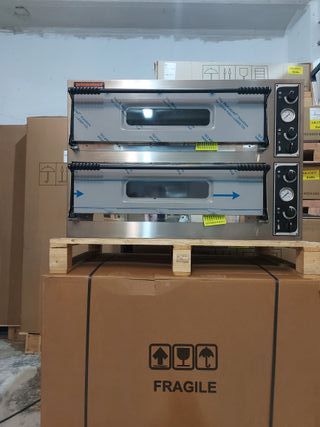 HORNO PARA PIZZAS DE  2+2 DE 35 CM