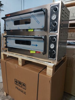 HORNO PARA PIZZAS DE  2+2 DE 35 CM