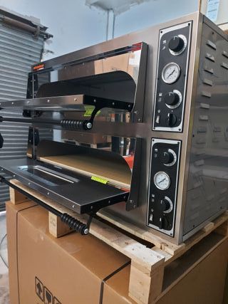 HORNO PARA PIZZAS DE  2+2 DE 35 CM