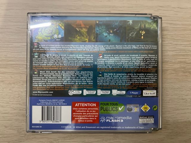 Rayman 2 Sega Dreamcast