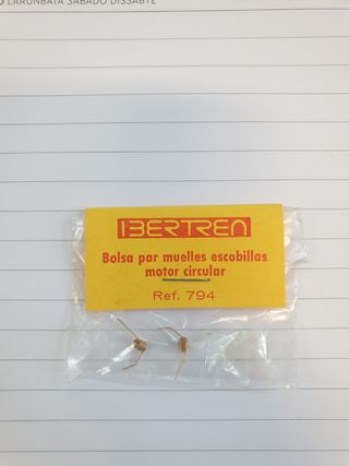 Mulles escobilla motor circular Ibertren