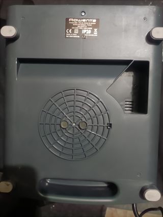 Fantástico calefactor eléctrico Rowenta potente 