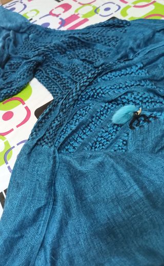 Sciarpa pashmina e lana