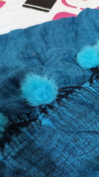 Sciarpa pashmina e lana