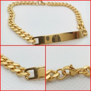 ESCLAVA MUJER CHAPADO ORO 20CM X 5MM