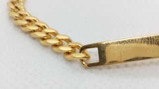 ESCLAVA MUJER CHAPADO ORO 20CM X 5MM