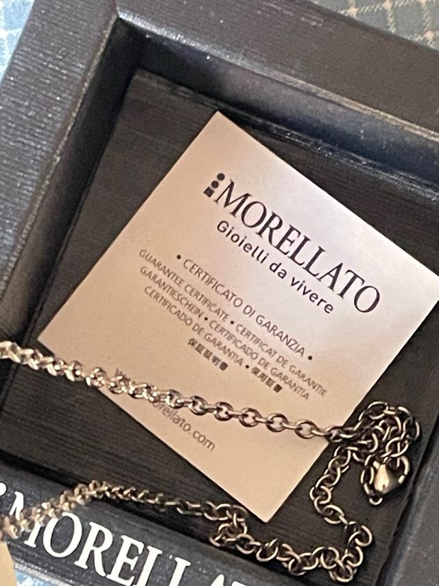 Collana con ciondolo tribale  Morellato nuova