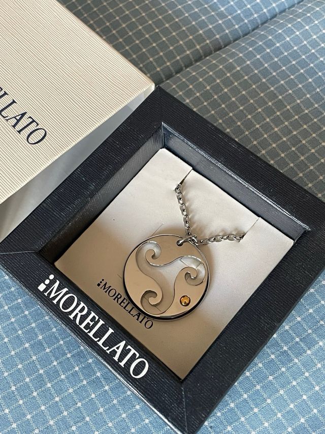 Collana con ciondolo tribale  Morellato nuova