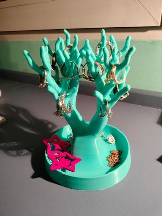 Joyero de anillos y colgantes