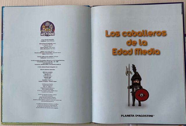 Libro Playmobil: la aventura de la historia